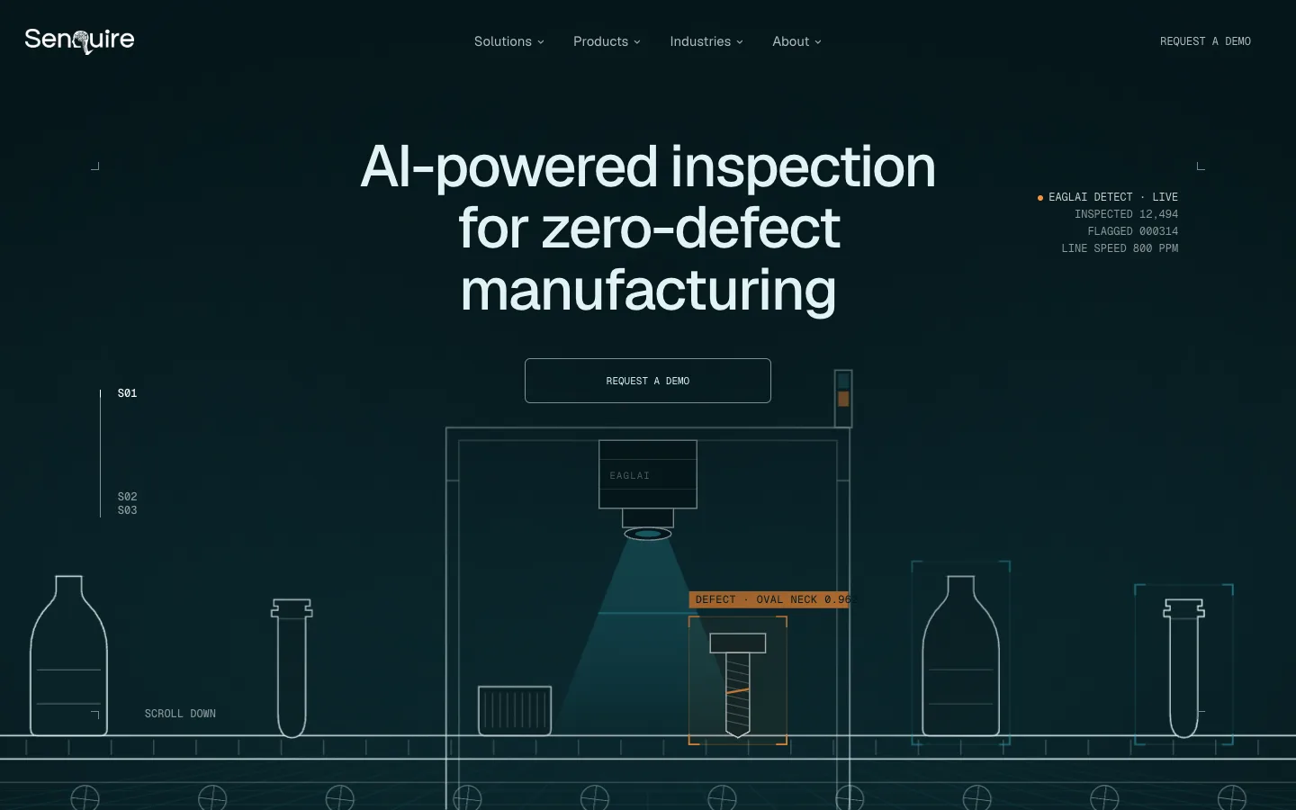 Senquire website