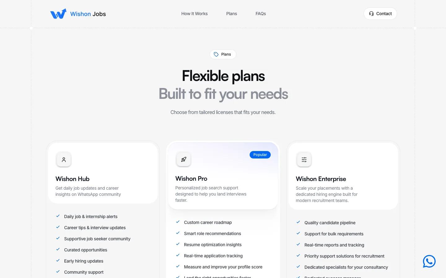Wishon Jobs screenshot