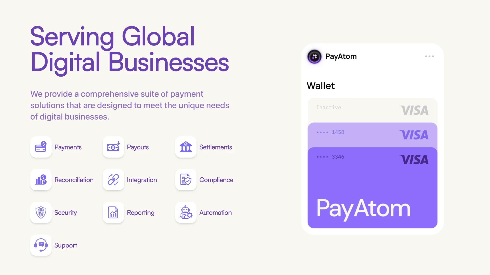 PayAtom detail