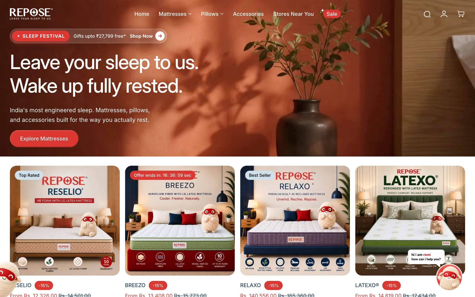 Repose website